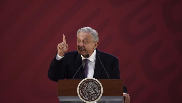 El presidente de México, Andrés Manuel López Obrador. (Foto:  AFP)