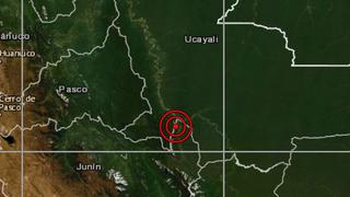 Sismo de magnitud 4,3 se reportó en Atalaya, Ucayali