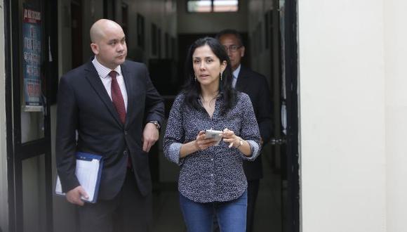 Nadine Heredia tuvo que regresar al Perú a pedido del juez. (Perú21)