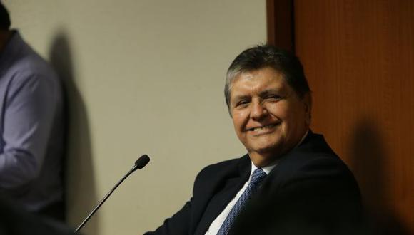 Ex presidente Alan García señaló que no tiene problemas en allanarse a la solicitud fiscal. (Perú21)