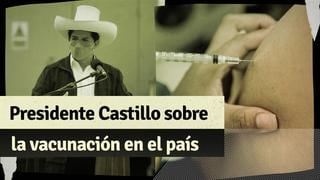 Pedro Castillo proyecta que para fines de septiembre se haya inmunizado a la mitad de la población