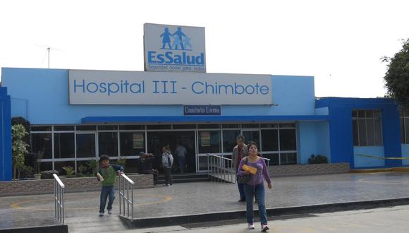 La víctima mortal estuvo internada en e Hospital III- Cimbote, en la provincia del Santa, en Áncash.  (Foto: GEC)