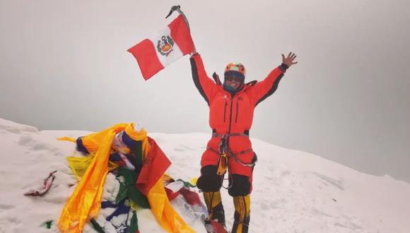 Flor ha subido 7 de las 14 cumbres más altas del mundo. (Foto: Difusión)