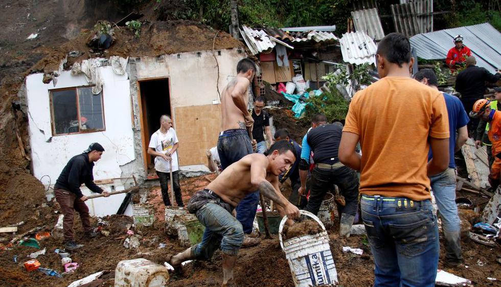 Colombia: Al menos 11 muertos y más de 20 heridos por fuertes lluvias. (Reuters)