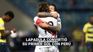Selección peruana: La palabra de Gianluca Lapadula tras anotar su primer gol con la ‘bicolor’