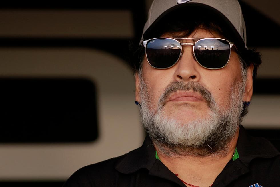 Diego Maradona se postula como entrenador de Manchester United. (Foto: Getty)