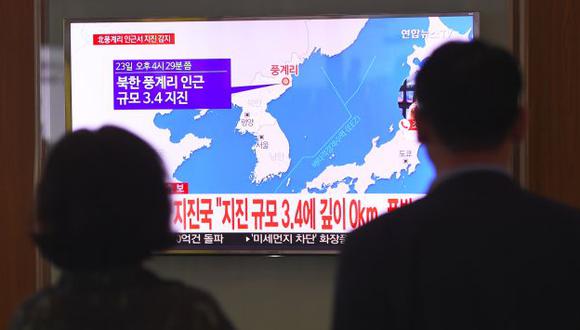 Corea del Norte sufre sismo de 3.5 grados tras ensayos nucleares de Kim Jong-Un. (AFP)