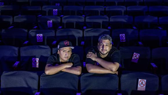 Jorge Luna y Ricardo Mendoza son los creadores de Hablando Huevadas, un boom en la nueva comedia peruana. (Foto: Fidel Carrillo).