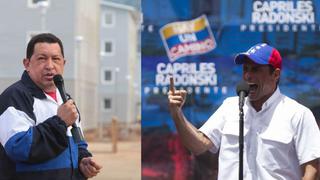 Encuesta revela empate técnico entre Hugo Chávez y Henrique Capriles