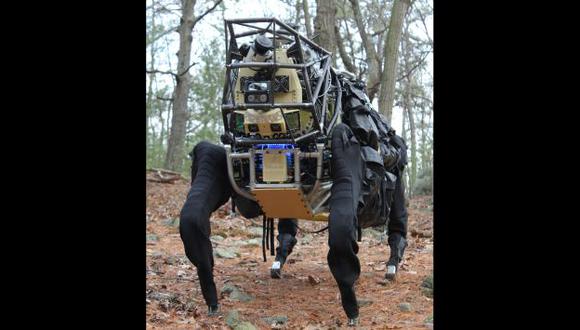 Alpha Dog, prototipo capaz de cargar 180 kilos, será empleado por los marines de Estados Unidos. (USI)