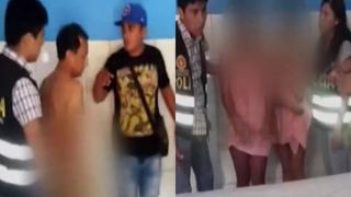 Pucallpa: Capturan a profesor desnudo junto a dos alumnas que extorsionaba con videos sexuales en hostal