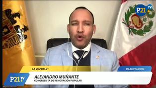 Alejandro Muñante: “Quien vote en contra tendrá que fundamentar por qué”