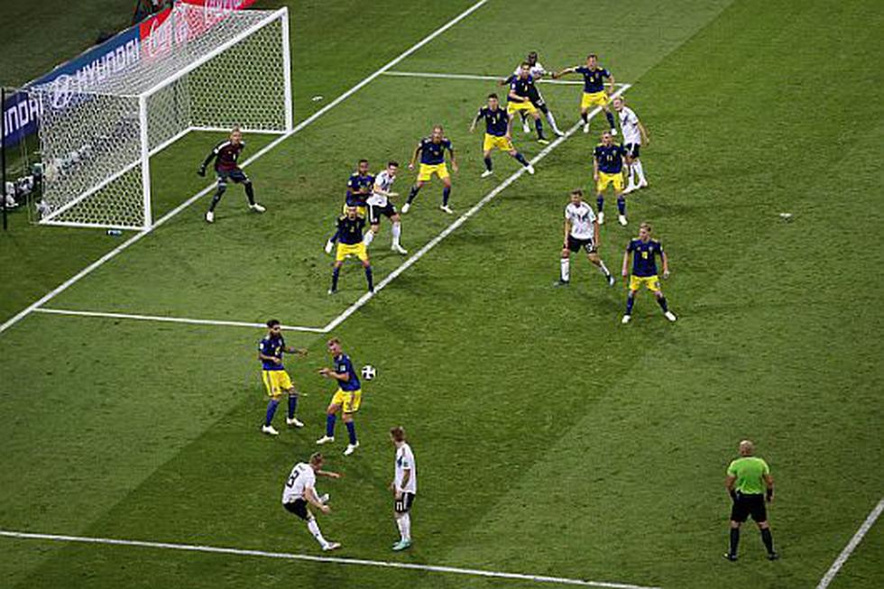 La selección alemana ganó a su similar de Suecia por 2-1 en Sochi. (GETTY)