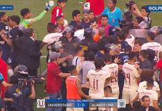 Universitario vs. Alianza Lima: Alfageme y Balboa protagonizaron altercado tras el clásico [VIDEO]