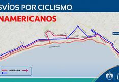 Costa Verde: Desde esta noche se aplicará el plan de desvíos por prueba de ciclismo