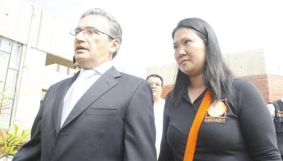 Aguinaga visitó a Fujimori en el penal de la Diroes. (USI)
