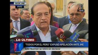 Todos por el Perú: Aureo Zegarra no fue claro sobre respeto a decisión final del JNE [Video]