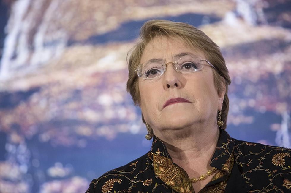 "Esperamos que haya una solución política pacífica, en la cual haya un diálogo político que nos permita llegar a una respuesta que tenga que ser pacífica", dijo Bachelet. (Getty)