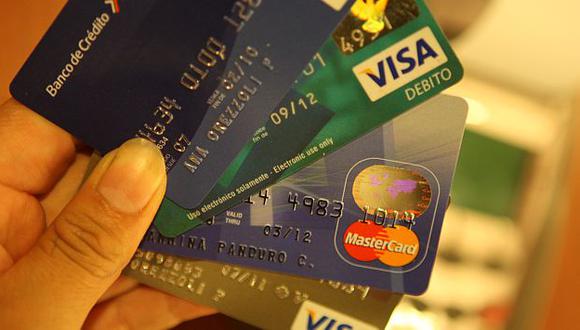 El uso de tarjetas de crédito no se detuvo pese a que normalmente baja en enero. (USI)