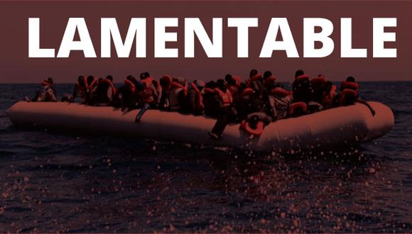 Unos 130 migrantes, en su mayoría sudaneses, embarcaron el jueves en Libia en un bote neumático que naufragó.