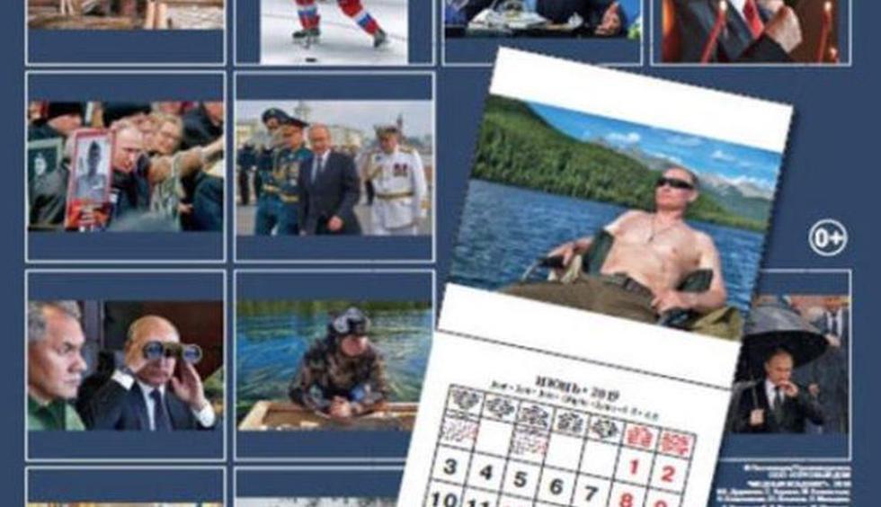 El calendario de Vladimir Putin arrasa en ventas en Japón. (Foto: amazon.it/Russian VVP)