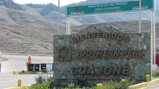 Southern Copper estaría cerca de acuerdo para reanudar operaciones en mina Cuajone