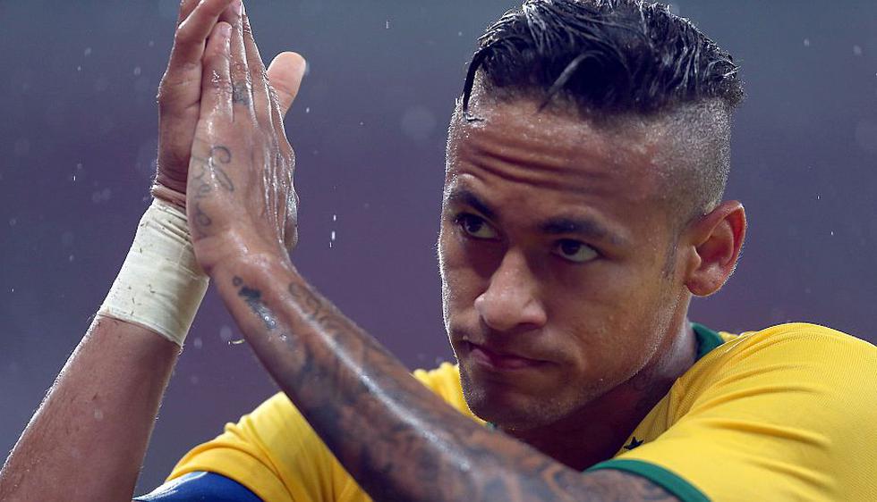 Neymar de Brasil. (AFP)