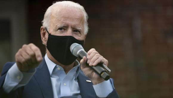 Joe Biden criticó con dureza a Donald Trump.  (Foto:  JIM WATSON / AFP)