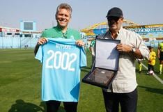 Sporting Cristal rindió homenaje a Paulo Autuori en el Alberto Gallardo