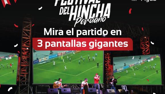 Como antesala a la transmisión en pantalla gigante, habrá un show musical y de animación, así como un sorteo de camisetas autografiadas por los jugadores de la selección peruana. (Foto: Municipalidad de Lima)
