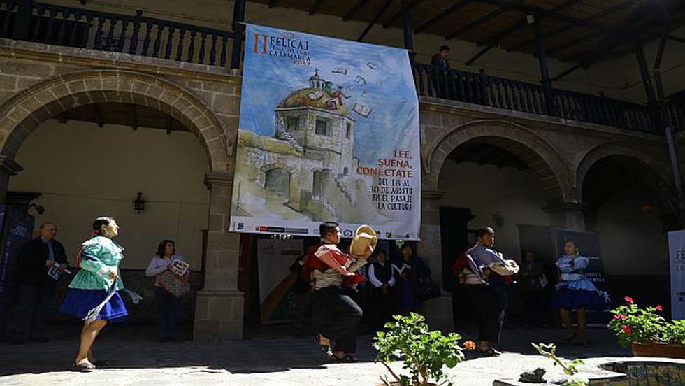 Cajamarca ya vive la algarabía de la feria nacional del libro. (FOTOS: Juan Guerrero)