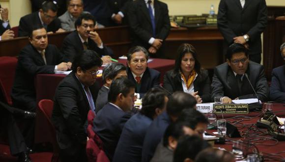 Alejandro Toledo no habló del caso Ecoteva en la Comisión de Fiscalización. (Martín Pauca/Peru21)