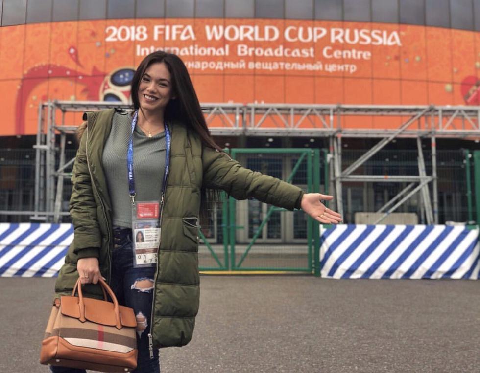 La popular 'Chinita' forma parte del equipo de Latina que cubrirá el Mundial Rusia 2018. (Créditos: GRP)