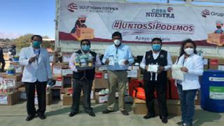 Entregan equipos médicos para hospitales de la región Arequipa