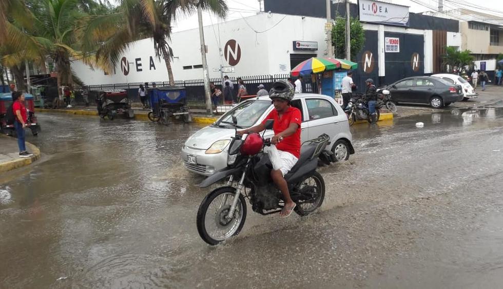 Las lluvias en Piura dejaron anegadas las calles de la ciudad. (Foto: GEC)