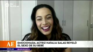 Natalia Salas y su pareja revelan el sexo de su bebé por redes sociales