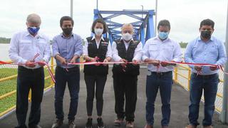 Titulares del MTC y Mincetur inauguraron el nuevo terminal de pasajeros de Iquitos