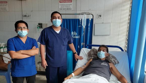 En Loreto, hombre de 55 años fue al hospital porque tenía un fuerte dolor de estómago sin saber de la neoplasia que tenía. (Foto: Essalud)