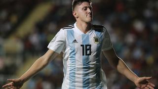 Argentina goleó 3-0 a Venezuela por el Sudamericano Sub 20 de Chile [FOTOS]