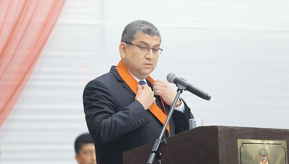 Walter Ríos es presidente de la Corte Superior del Callao. (USI)