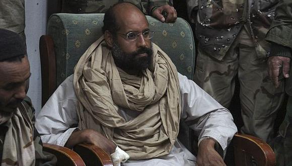 Saif al Islam está detenido en un lugar no revelado por las autoridades libias. (Reuters)