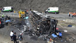 México: 21 muertos en accidente de carretera registrado en Veracruz