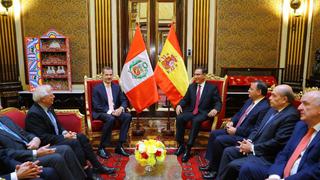 Martín Vizcarra y Felipe VI destacan la "excelente relación" entre Perú y España