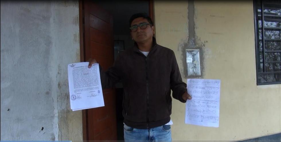 Hampones detonaron dinamita en casa de inspector municipal de transporte ubicada en La Esperanza, en Trujillo.