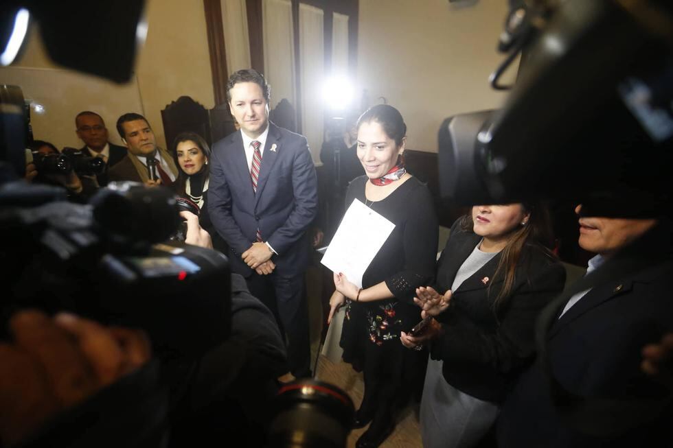 Daniel Salaverry y Víctor Andrés García Belaunde disputarán presidencia del Congreso. (Mario Zapata/Perú21)
