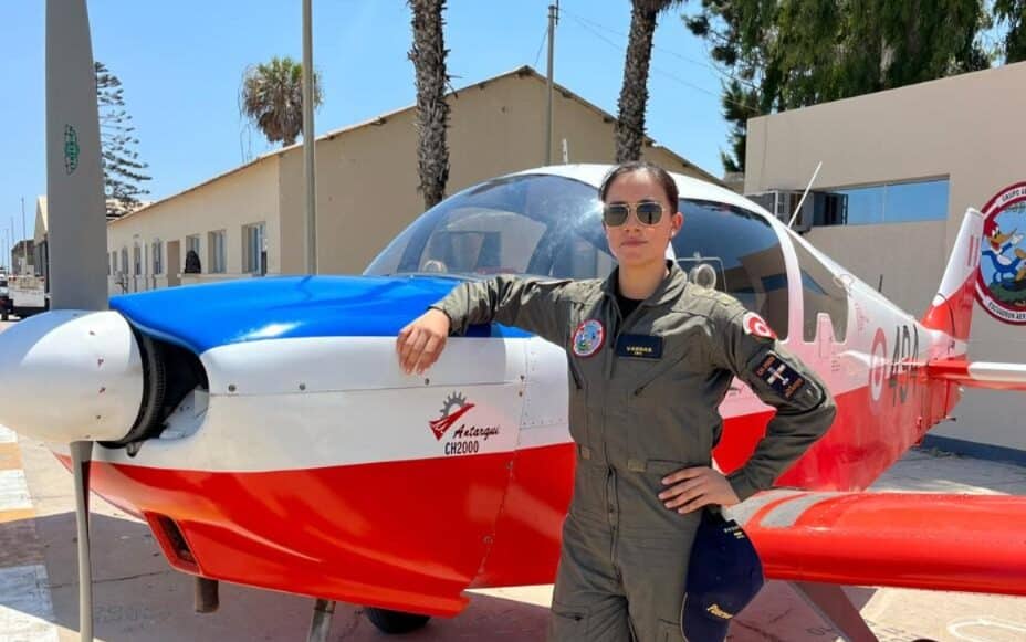 Piloto FAP Ashley Vargas
