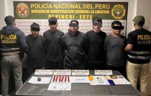 Trujillo: Detienen a cinco sujetos con municiones y explosivos en polideportivo