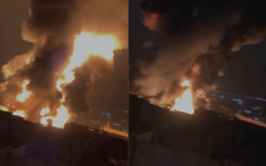 INCONTROLABLE: Incendio de código 3 en fábrica de Ventanilla | VIDEO