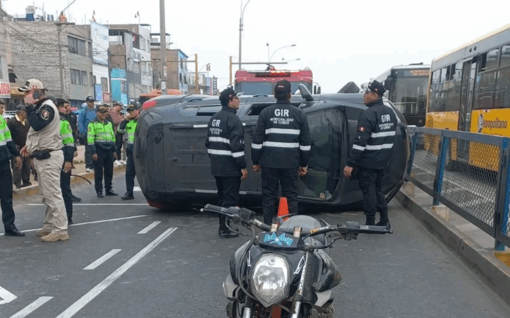 Comas accidente de tránsito