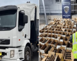 Marina de Guerra: detienen a personal a bordo de camión con contrabando hallado en Tacna